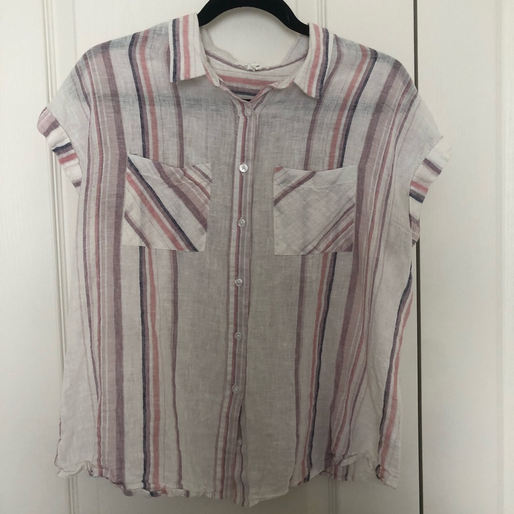 Linen Button Down Shirt